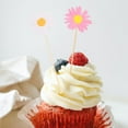 thumbnail image 4 of KAKOWELY 24Ud Adornos Para Pasteles De Flores En Material Y Seguro Para Celebraciones, 4 of 8