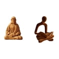 thumbnail image 1 of Figura Del Sagrado Corazón De Jesús, Estatua De Pensador Abstracto, Adorno Artístico Coleccionable Para Pasillo, Dormitorio, Oficina, Escritorio, Chimenea, Bar, Boda, 1 of 8