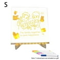 thumbnail image 1 of LED Drawing Board - Illuminated Dry Erase Board with Stand, Markers & Rags - Essential Study Tool, 1 of 8