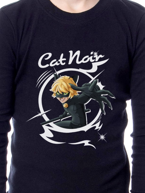 Miraculous: Tales of Ladybug & Cat Noir Always Fight Evil T-Shirt - GREY