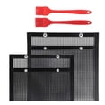 thumbnail image 1 of Bolsas de malla para barbacoa kusrkot antiadherentes reutilizables 2 uds 1pc grande 1pc pequeño parrilla de malla, 1 of 8