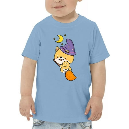 

Cute Halloween Shiba On Broom T-Shirt Toddler -Image by Shutterstock 5 Toddler