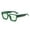 Dark Green, variant on Stylish Glasses Square Sunglasses for Men Women Fashion Thick Rectangle Sun Glasses Shades Designer Style