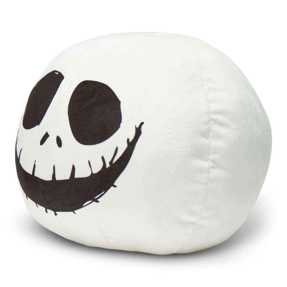 Nightmare Before Christmas Big Smile Disney Kids Round Cloud Pillow, 11 inches