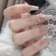 thumbnail image 4 of Milky White Long False Nails Easy to Fit Non-Marking Artificial Nails for Manicure Nail Art DIY Design, 4 of 5