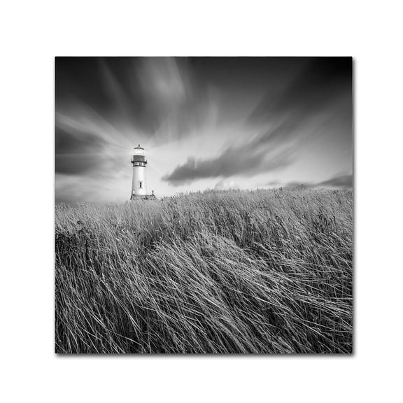 Trademark Fine Art "Yaquina Lighthouse III" Canvas Art by Moises Levy