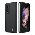 thumbnail image 4 of Allytech PU Leather Case for Samsung Galaxy Z Fold 3 2021 (5G), Ultra Thin Anti-Drop Shockproof Protective Foldable Folio Case for Galaxy Z Fold3 7.6 inch, Black, 4 of 5
