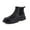 Black, variant on Men's Safety Boots - Chelsea Steel Toe, New Security Upgrade & Slip Resistant Sole