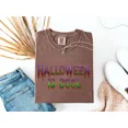 thumbnail image 5 of Comfort Colors 1717 Halloween Is Cool Colorful Text Graphic T-Shirt 100% Cotton - Gift for Halloween, 5 of 6