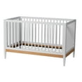 thumbnail image 5 of Little Seeds Clover 4-in-1 Convertible Baby Crib, True White/Natural, 5 of 19