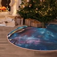 thumbnail image 5 of Xecao Abstract Colorful Art Supplies Pattern Christmas Tree Skirt Round Xmas Tree Mat Base Cover for Holiday Home Decorations-30", 5 of 6