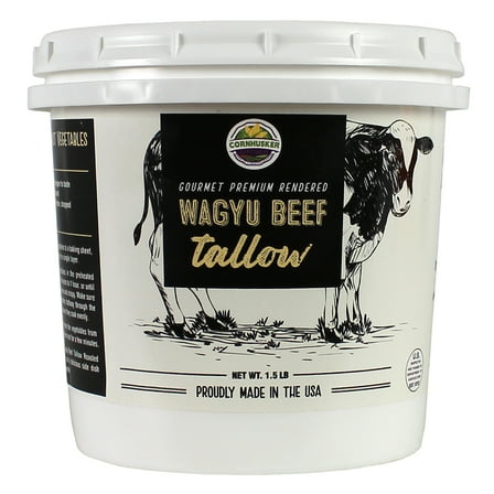 Cornhusker Kitchen Premium Grass-Fed Wagyu Beef Cooking Tallow