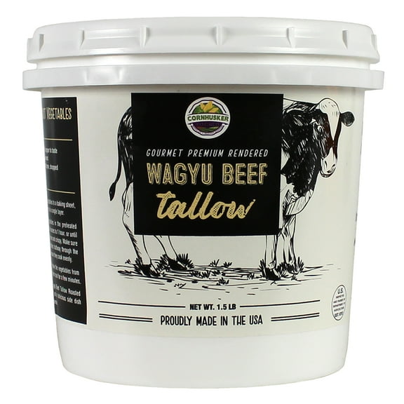Cornhusker Kitchen Premium Grass-Fed Wagyu Beef Cooking Tallow