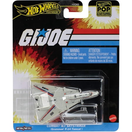 HW Premium 2025 G.I. Joe Combat Jet (Grumman F-14 Tomcat) Pop Culture HXD63