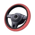 thumbnail image 4 of Elastic Steering Wheel Cover, Maple Leaves Stretch Thickening Car Steering Wheel Cover Women Men, Steering Wheel Protector Universal 15 in, 4 of 7