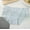 Blue, variant on Women's Underwear Briefs High Waisted Seamless Ice Silk Comfortable Body Breathable Underwear Lace Briefs