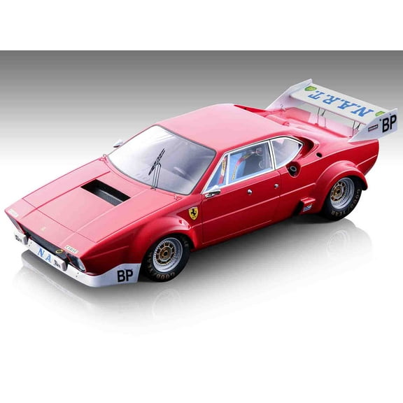 Ferrari 308 GTB4 LM Red "Press Version" (1974) "Mythos Series" Limited Edition to 90 pieces 1/18 Model Car by Tecnomodel