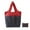 Wine, variant on AnuirheiH Reusable Grocery Bags Foldable Washable Shopping Bags,Folding Reusable Bags Tote Bag Storage Bag Lightweight Polyester Fabric