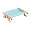 thumbnail image 4 of Cama hamaca para Gatos Sunnimix Percha de ventana de gato Patrón de Pata azul, 4 of 8