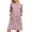 A-Pink147, variant on XIAONU Womens Nightshirt Long Sleeve Zip-Front Nightgown With Pockets Soft Practical Casual Sleepwear