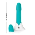 thumbnail image 2 of Nu Sensuelle Point Plus Rechargeable Bullet Vibrator, Teal, 2 of 3