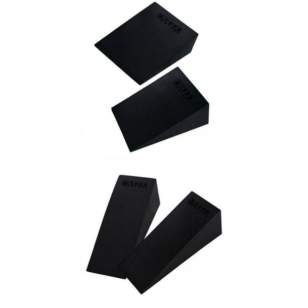 2x Bloques de Yoga Rodillera Suave Muñeca Pilates Fitness Estiramiento Bloque