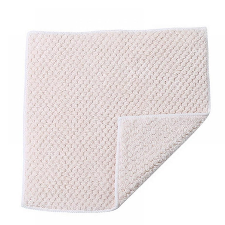 5 Pack Kitchen Towels, Dish Cloths Set, Dishes Rags Dishcloths Tea Towel  Wipes for Washing, Cleaning, Drying