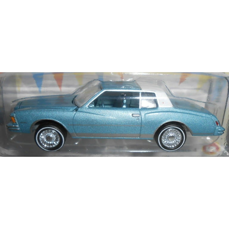 Johnny Lightning 1978 Chevrolet Monte Carlo Die-Cast Car - 1:64 Scale Black Model Car Collectible