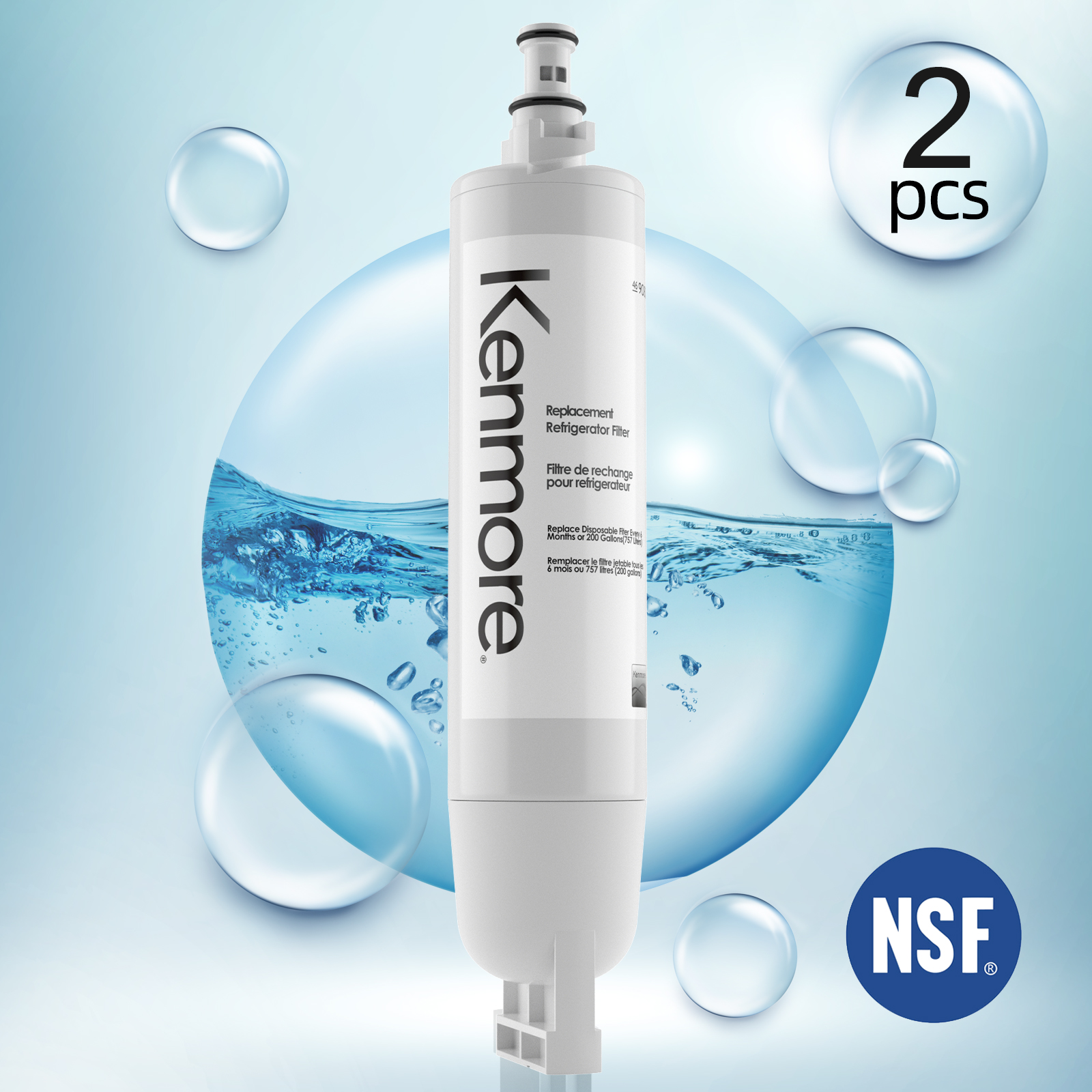 Kenmore 9085 469085 Replacement Refrigerator Filter Replacement Compatible with 9010 469010