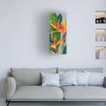 thumbnail image 2 of Trademark Fine Art Tim Otoole Bird Of Paradise Triptych Ii Canvas Wall Art - 20x47, 2 of 5