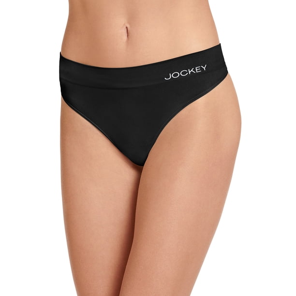 Jockey Essentials Women's Seamfree Thong Panty