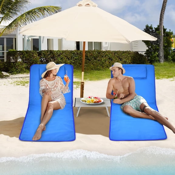 3 Pieces Beach Chairs for Adults