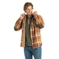 thumbnail image 4 of Legendary Whitetails Men's Camp Night Berber Lined Hooded Flannel Shirt Jacket, 4 of 5