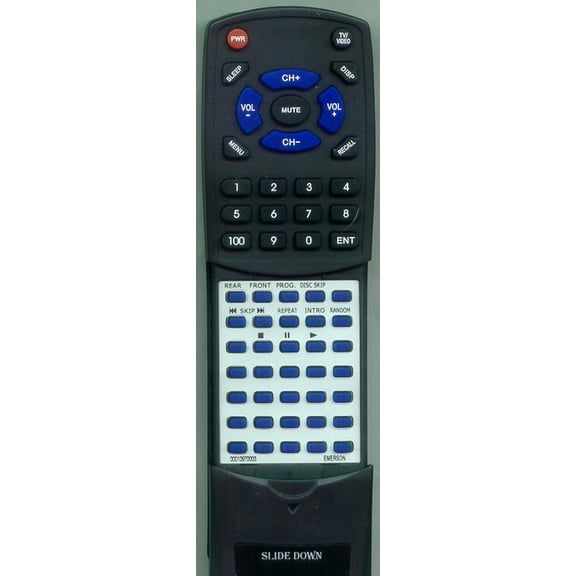 Replacement Remote for EMERSON 0001-09700-03, 00010970003, RT00010970003, RM114, MS9700