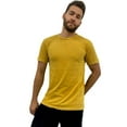 thumbnail image 2 of Expert Brand USA-Made Men's Vintage Style Cotton Casual T-Shirt, Vintage Mustard, Medium, 2 of 6