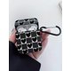 thumbnail image 4 of 1pc Black Heart Printed Soft Protective Cover With Hook, Shockproof Earphone Case Compatible With Airpods 1/2, Airpods 3, Airpods Pro, Airpods Pro2, 4 of 4