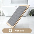 thumbnail image 4 of Foam Bath Mat 4-Piece Set – Soft, Non-Slip, Water-Absorbent Bathroom Rugs for Toilet & Shower, Thick Memory Foam, Machine Washable, Modern Design, 4 of 5