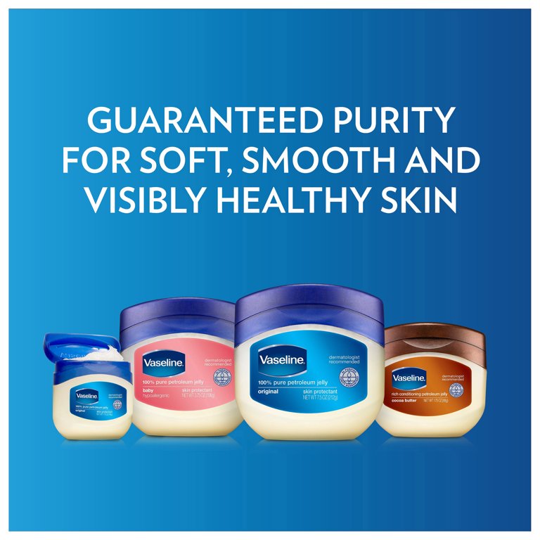 ４個Vaseline Original Petroleum Jelly ワセリン Vaseline Original Petroleum Jelly, 13 oz - 4 Pack - Walmart.com