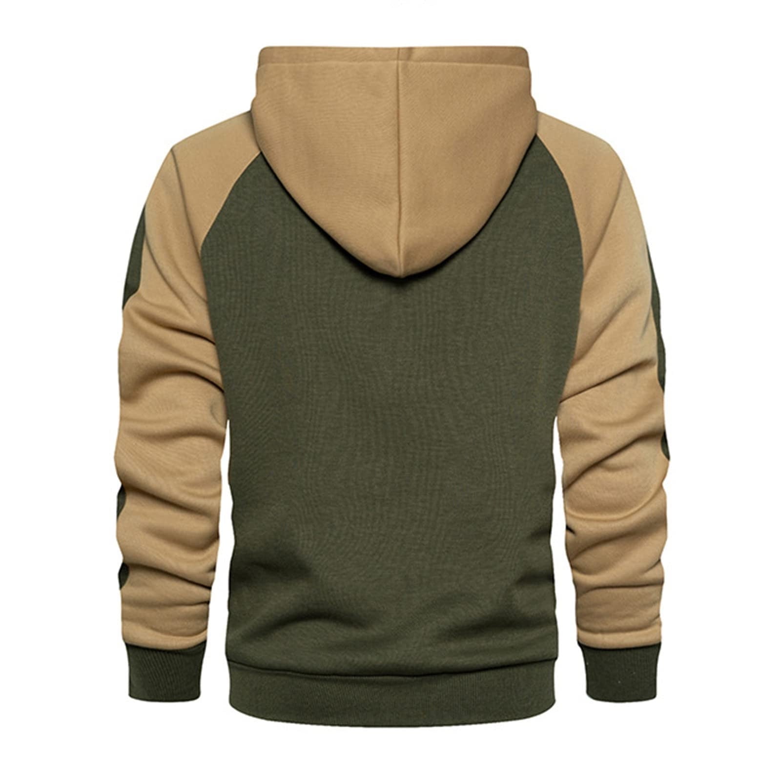 Men's Y2K Fake Two Piece Hoodies Harajuku Casual Cotton