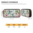 thumbnail image 5 of Xoenoiee Butterfly Hummingbird Floral Print Kids Backpack Set for Boys Girls 17in School Backpack & Lunch Bag & Pencil Bag 3 in 1 Set for School Picnic Travel Daypack, 5 of 6