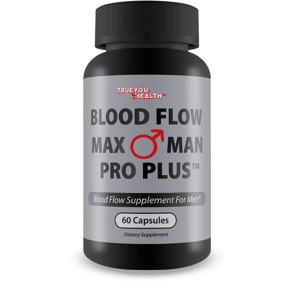 Blood Flow Max Man Pro Plus - Our Best Circulation Mens Blood Flow Supplement - Men Blood Flow Care - Healthy Blood Flow Support - Advanced Blood Flow Supplement Powder Capsules Best Blood Flow