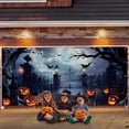 thumbnail image 5 of Halloween Garage Door Banner Background Cloth Banner Halloween Yard Flag, 5 of 5