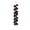 Black63, variant on WWG Artificial Maple Leaf Rose Rattan Garland, 39.37 Inch Adjustable Faux Vine with Fabric Leaves and Blooms, Twisted Inner Support Core, End Circles for Easy Hanging, for Fall Halloween Party Decor