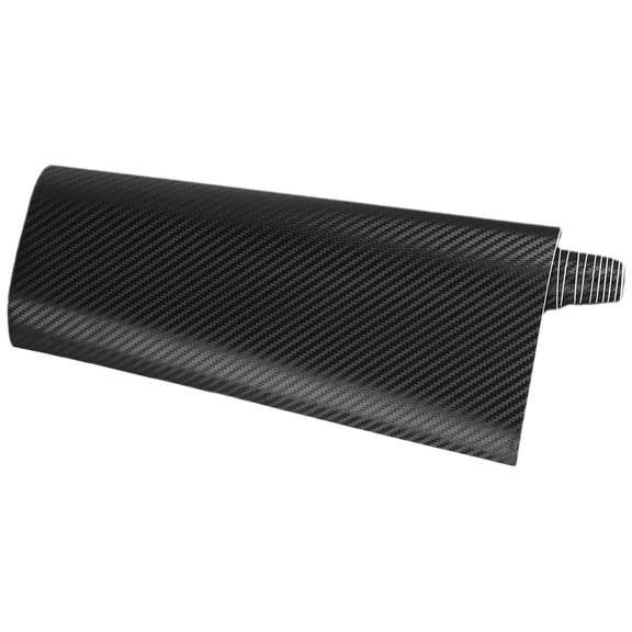 LOLIPPYY Black Carbon Fiber Vinyl Wrap Film for Automotive Exterior and Interior Styling Upgrade, Car