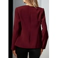 thumbnail image 5 of PRETTYGARDEN Women's Fall Blazers Button Down Fitted Lightweight Dressy Work Suit Jackets Trendy Business Casual Outfits, 5 of 10
