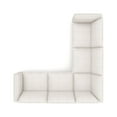 thumbnail image 6 of Ventana 116 Modern Pillow Arm Feather Memory Foam Fill 3 Piece Sectional Sofa, 6 of 11