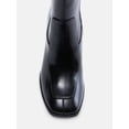 thumbnail image 5 of Free Assembly Women's Faux Leather Square Toe Tall Boots, 5 of 6