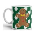 thumbnail image 2 of Gingerbread Man Christmas Holiday Coffee Tea Ceramic Mug Office Work Cup Gift 11 Oz, 2 of 3