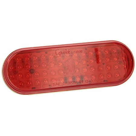Hi-Count Best Red Oval LED Lamp Perfect Fit for All Popular Plug-in
