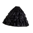 thumbnail image 2 of Zentra Jupon de Robe de Mariée, Jupon Léger avec Ceinture Élastique, Confortable, style Mi-Long, 2 of 7